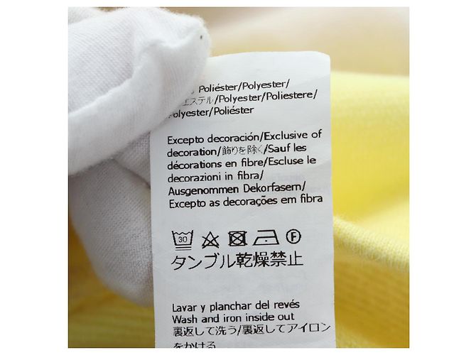 LOEWE Studio Ghibli Parker Ootori Sama Algodón XS Amarillo Auth 167505SM - vista 16