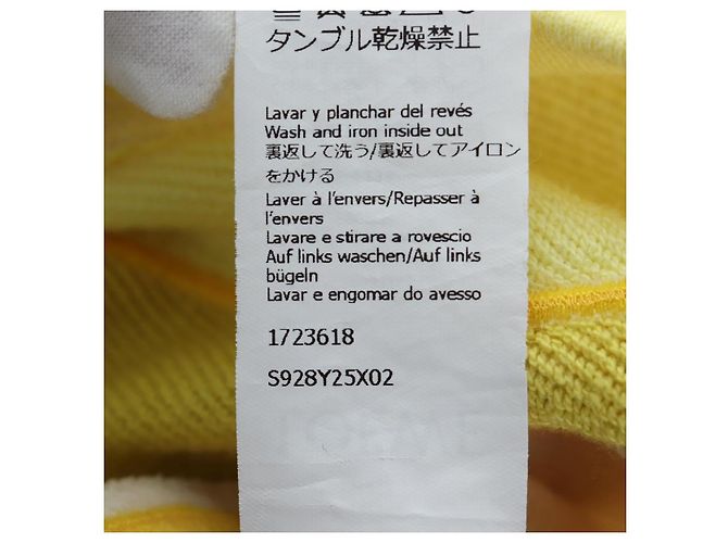 LOEWE Studio Ghibli Parker Ootori Sama Algodón XS Amarillo Auth 167505SM - vista 17