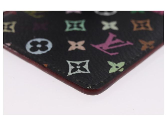LOUIS VUITTON Monogram Multicolor Etui Specchio a mano Nero M92651 LV Auth 197154V - vista 14