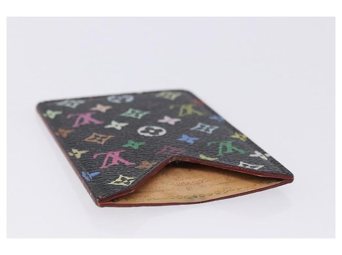 LOUIS VUITTON Monogram Multicolor Etui Specchio a mano Nero M92651 LV Auth 197154V - vista 5