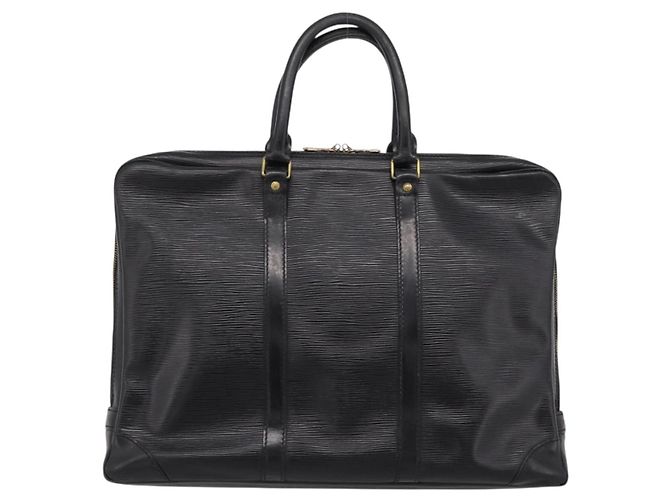 LOUIS VUITTON Epi Porte Documents Voyage Business Bag Black M40321 Auth 197474 Nero - vista 2