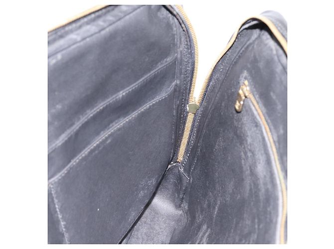 LOUIS VUITTON Epi Porte Documents Voyage Business Bag Black M40321 Auth 197474 Nero - vista 20