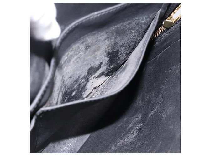 LOUIS VUITTON Epi Porte Documents Voyage Business Bag Black M40321 Auth 197474 Nero - vista 23