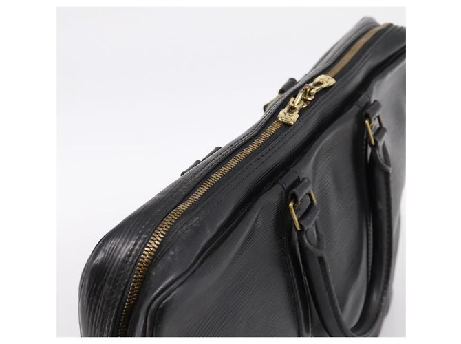 LOUIS VUITTON Epi Porte Documents Voyage Business Bag Black M40321 Auth 197474 Nero - vista 6