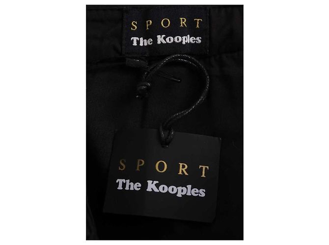 Gonna in camoscio nera The Kooples M Nero - vista 5