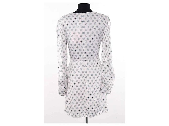 Diane Von Furstenberg Vestido blanco - vista 4
