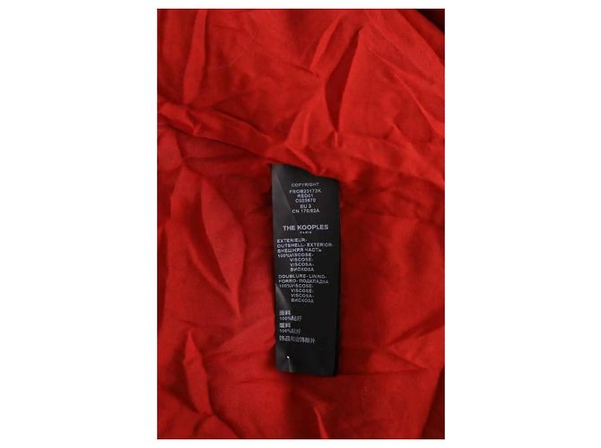 The Kooples Abito rosso - vista 6