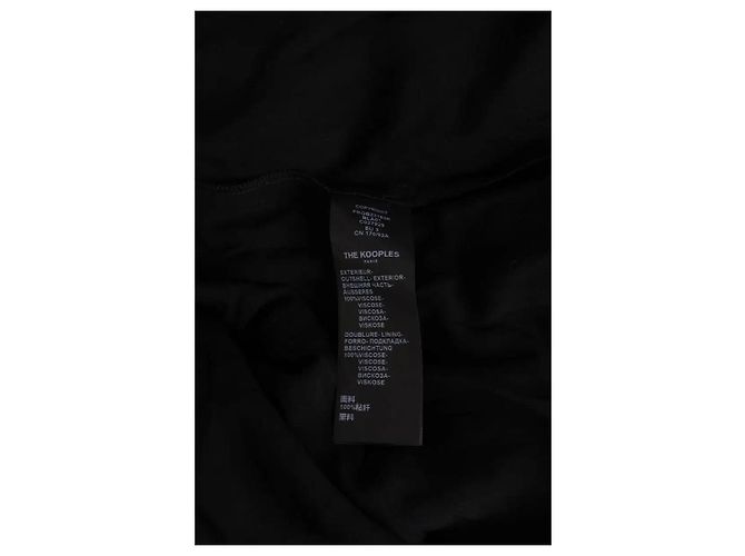 The Kooples Schwarzes Kleid - Ansicht 6