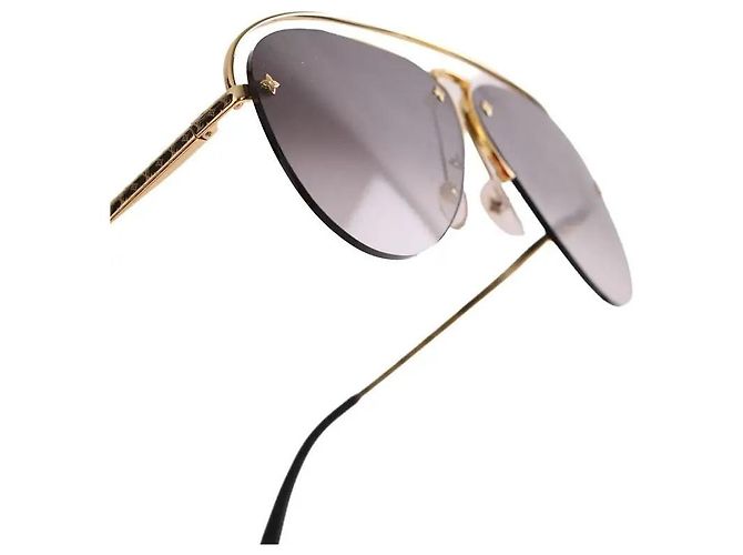 Louis Vuitton Schwarze Fliegerbrille - Ansicht 3