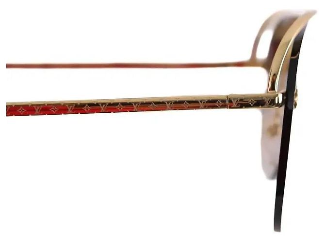 Louis Vuitton Schwarze Fliegerbrille - Ansicht 5