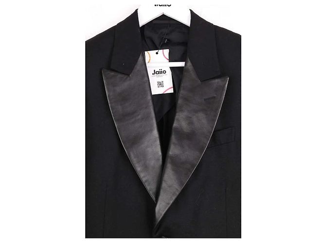Yves Saint Laurent Schwarze Jacke - Ansicht 2