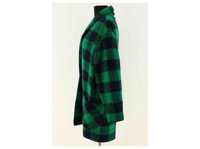 Isabel Marant Etoile Cappotto verde - vista 3