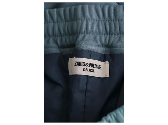 Zadig & Voltaire Blaue gerade Hose - Ansicht 5