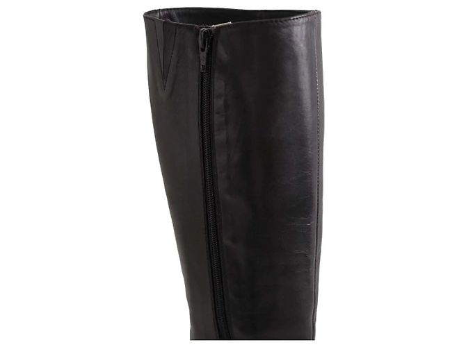 Botas Carel de cuero negro - vista 4