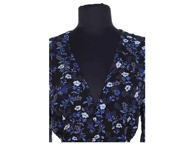 The Kooples Blaues Kleid - Ansicht 2