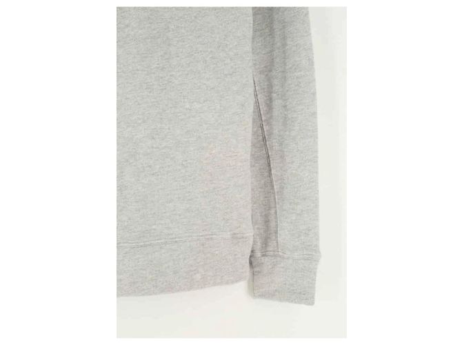 Ami Sweatshirt aus Baumwolle Grau - Ansicht 4
