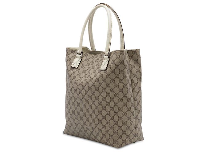 Tote Gucci GG Supreme Bianco - vista 2
