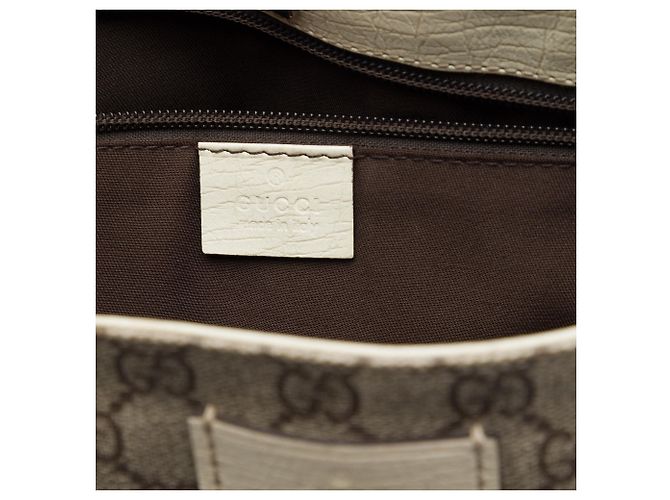 Tote Gucci GG Supreme Bianco - vista 5