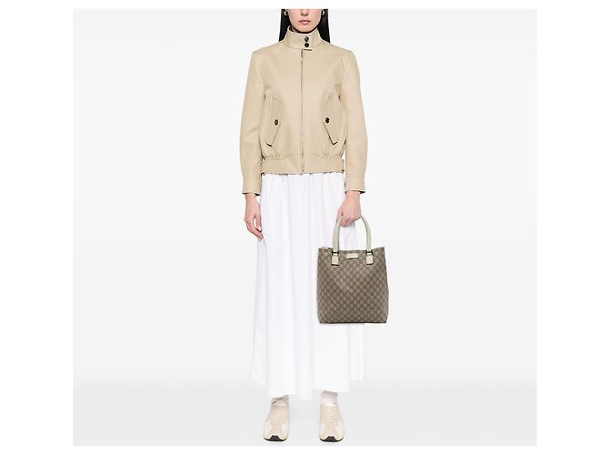 Tote Gucci GG Supreme Bianco - vista 6