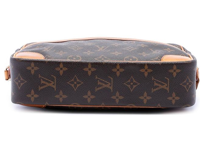 Borsa a tracolla Louis Vuitton Monogram Trocadero 27 Marrone - vista 3
