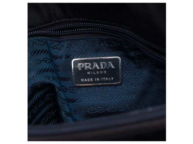 Tote Prada Tessuto con catena nero - vista 5