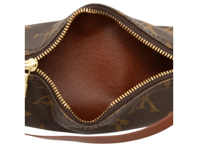 Sac à main Louis Vuitton Monogram Papillon Pochette Marron - vue 4