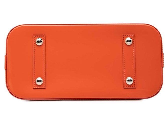 Bolsa Satchel Louis Vuitton Epi Alma PM Laranja - vista 3