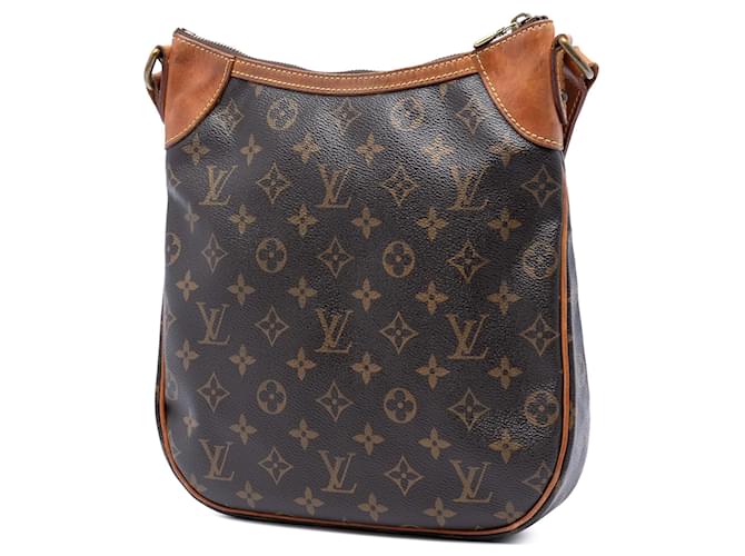 Borsa a tracolla Louis Vuitton Monogram Odeon PM Marrone - vista 2