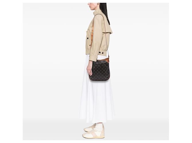 Borsa a tracolla Louis Vuitton Monogram Odeon PM Marrone - vista 5