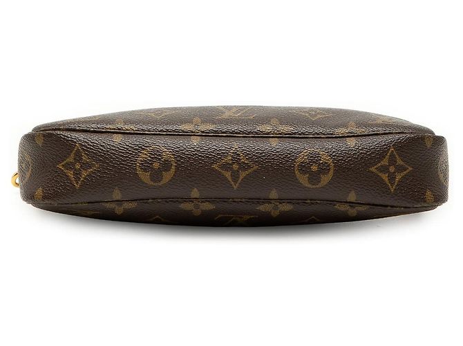 Louis Vuitton Monogram Pochette Accessoires Schultertasche Braun - Ansicht 3