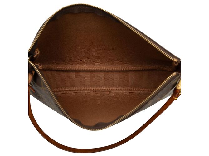 Louis Vuitton Monogram Pochette Accessoires Schultertasche Braun - Ansicht 4