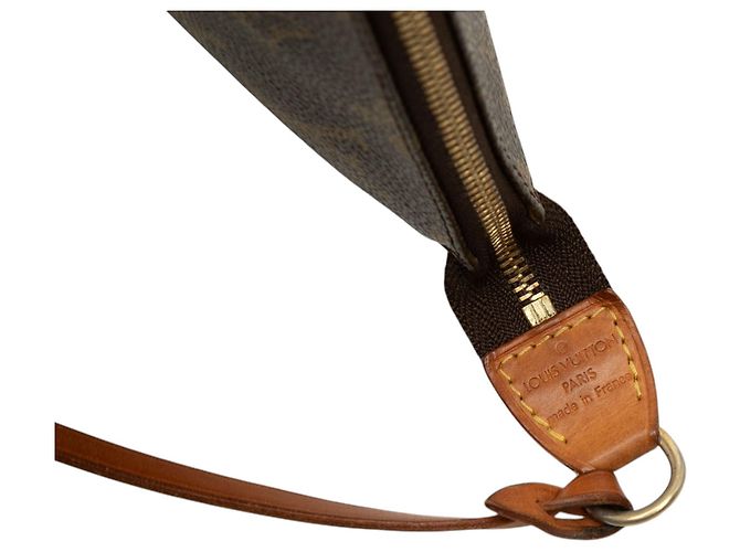 Louis Vuitton Monogram Pochette Accessoires Schultertasche Braun - Ansicht 5
