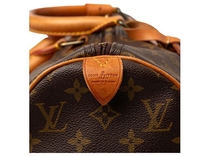 Borsa da viaggio Louis Vuitton Monogram Keepall 45 Marrone - vista 5