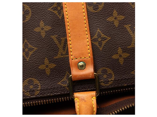 Borsa da viaggio Louis Vuitton Monogram Keepall 45 Marrone - vista 6