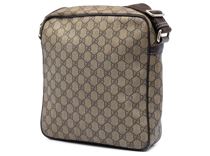 Borsa a tracolla Gucci GG Supreme Beige - vista 2