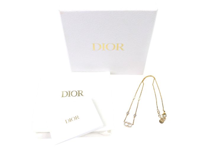 Collana Dior Clair D Lune placcata oro D'oro - vista 7