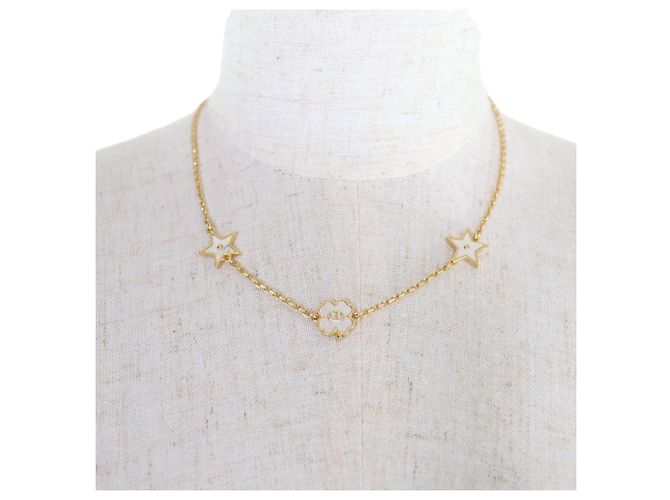 Collana Destiny Dior placcata oro CD con madreperla D'oro - vista 8