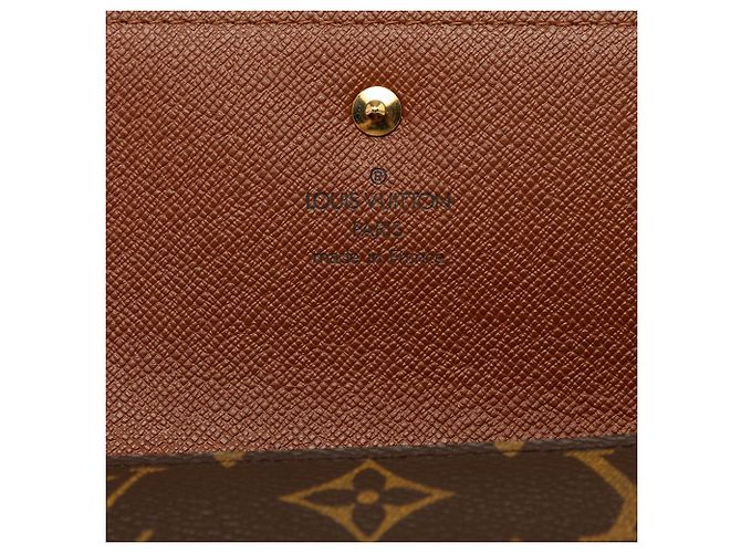 Louis Vuitton Monogram Porte Tresor International Long Wallets Brown Braun - Ansicht 5