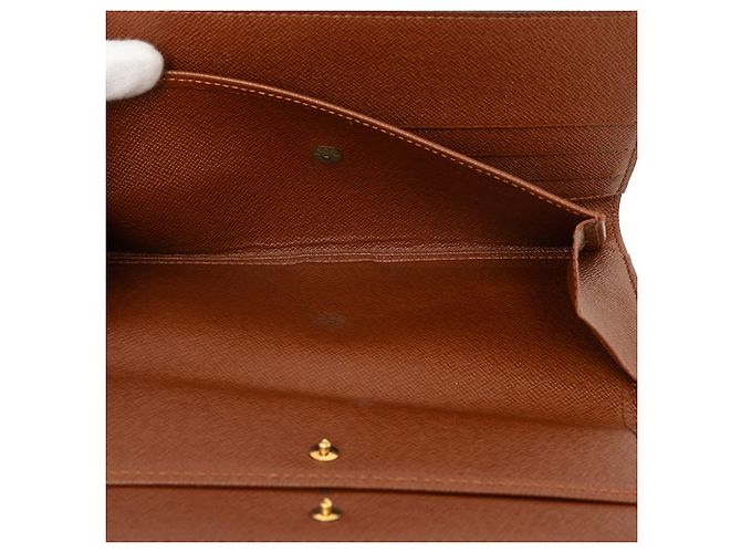 Louis Vuitton Monogram Porte Tresor International Long Wallets Brown Braun - Ansicht 6
