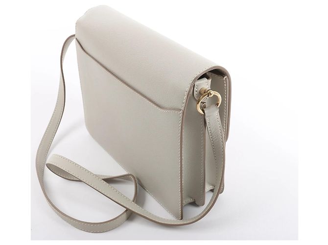 Hermès Hermes Sac Roulis 23 Evercolor Crossbody Bag in Pearl Gray C: 2018 Grigio - vista 5