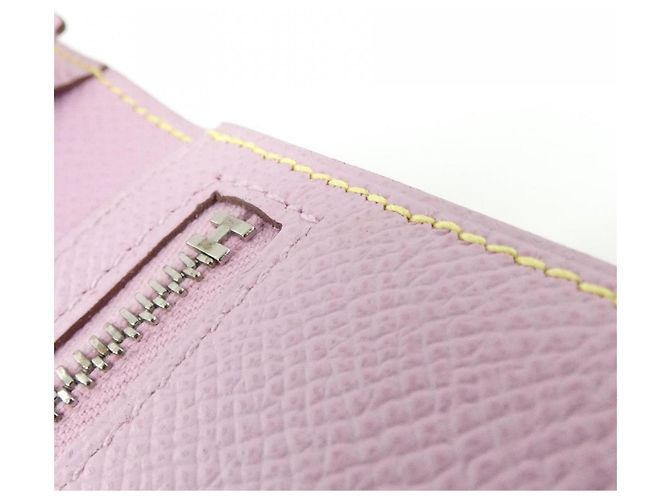 Hermès Cartera larga Hermes Bearn Soufflé Verso Dorado Amarillo - vista 8