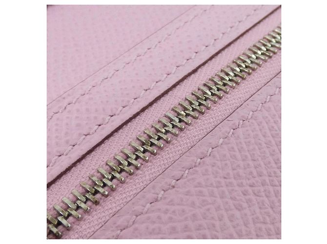 Hermès Cartera larga Hermes Bearn Soufflé Verso Dorado Amarillo - vista 9