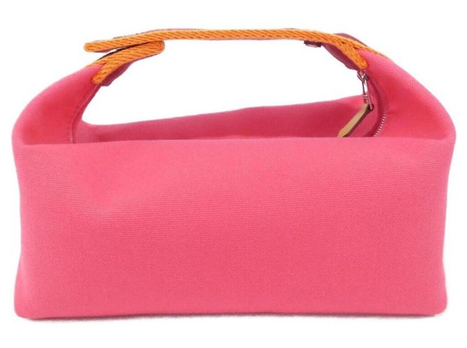 Hermès Hermes Bride à Black PM Handbag Pouch Rosa - vista 2