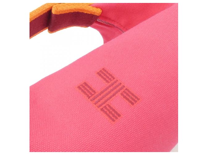 Hermès Hermes Bride à Black PM Handbag Pouch Rosa - vista 4