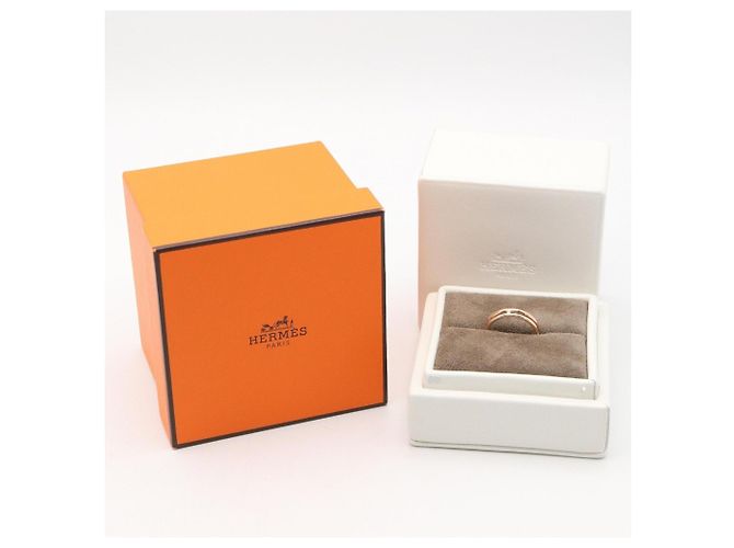 Ring Hermès Anello Hermes Ariane in oro rosa 18K D'oro - vista 8