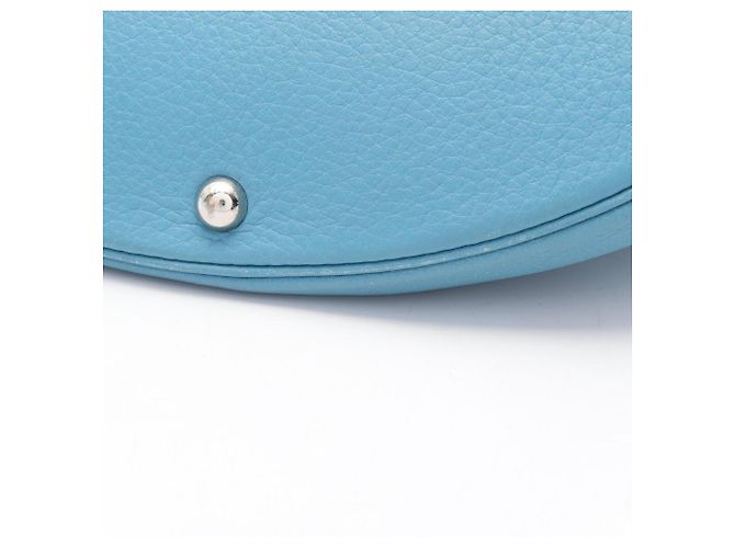 Hermès Borsa Hermes Intercity Blue Jean - vista 11