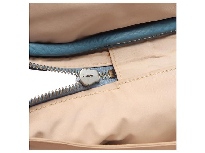 Hermès Borsa Hermes Intercity Blue Jean - vista 13