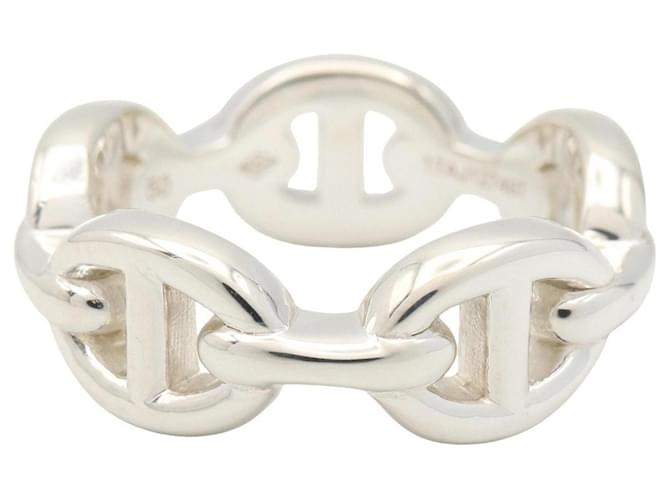 Hermès Hermes Enchainée PM Band Ring Silber - Ansicht 3