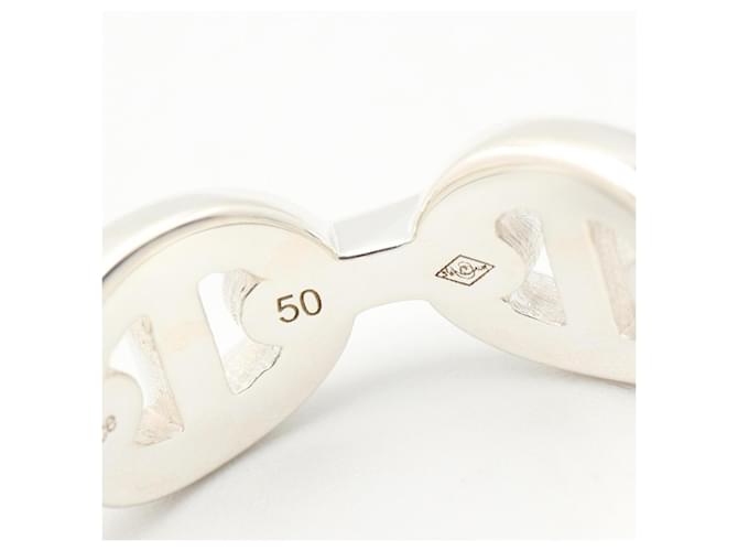 Hermès Hermes Enchainée PM Band Ring Silber - Ansicht 5