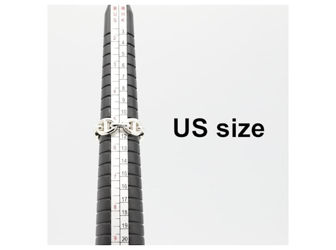 Hermès Hermes Enchainée PM Band Ring Silber - Ansicht 7